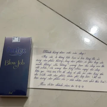 Nước ngậm tinh chất bạc hà Feelex Blow Job - Lọ 5ml photo review