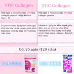 So sánh DHC với VTM Feelex Collagen