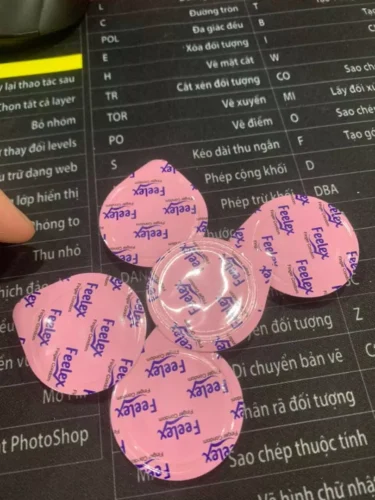 Bao cao su ngón tay Feelex Finger Condom - Hộp 12 cái photo review