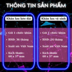 Thông tin sản phẩm Khăn ướt Feelex