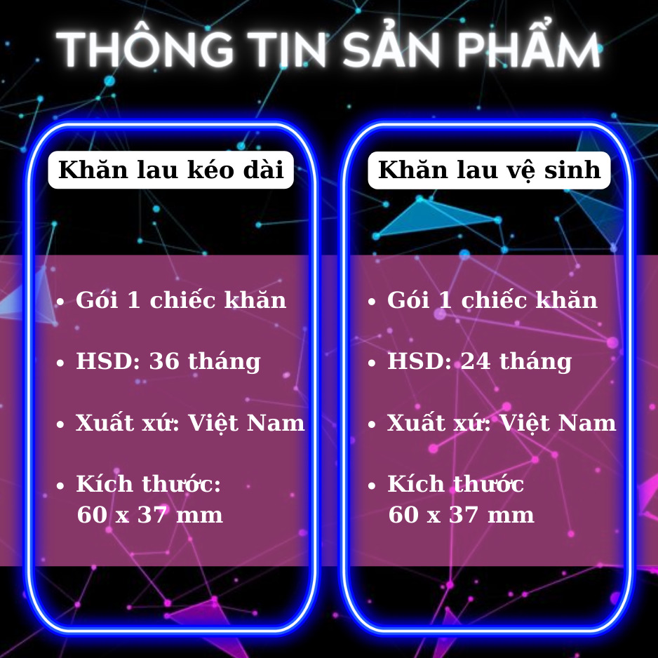 Thông tin sản phẩm Khăn ướt Feelex