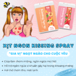 Chức năng của Xịt thơm miệng kissing spray 15ml