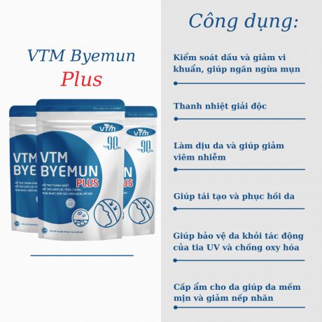 Công dụng của Viên uống Byemun plus