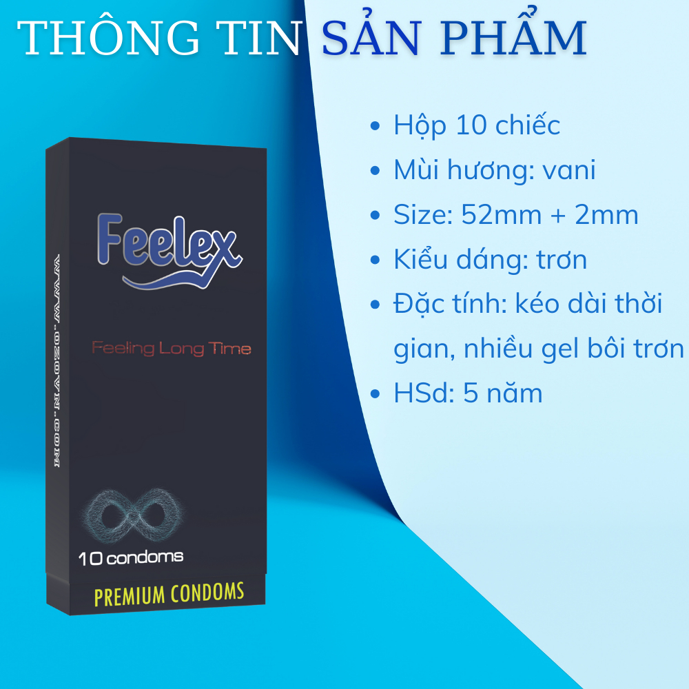 Thông tin sản phẩm Feelex feeling long time