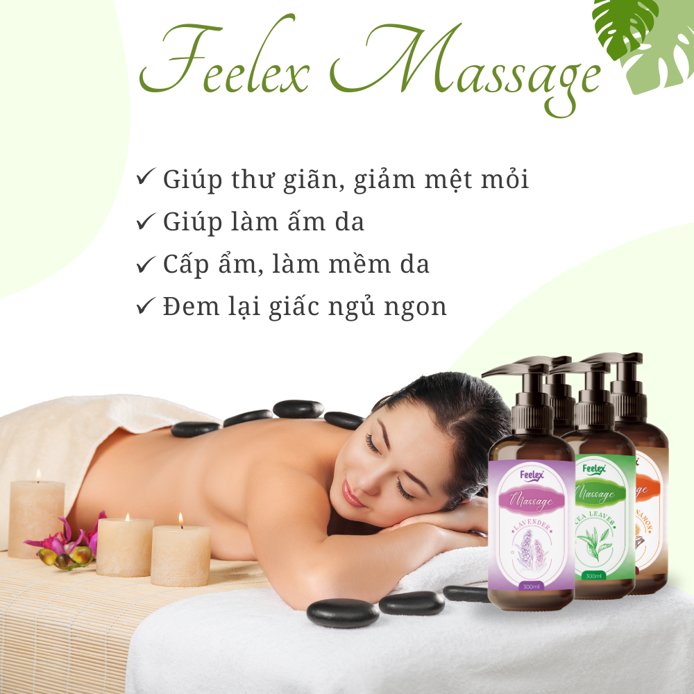 dầu massage feelex